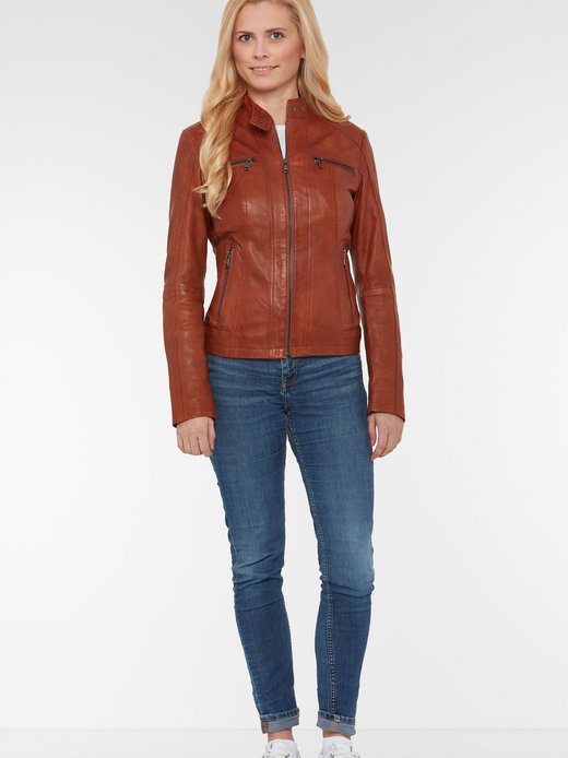 Damen Lederjacke - SECATIA