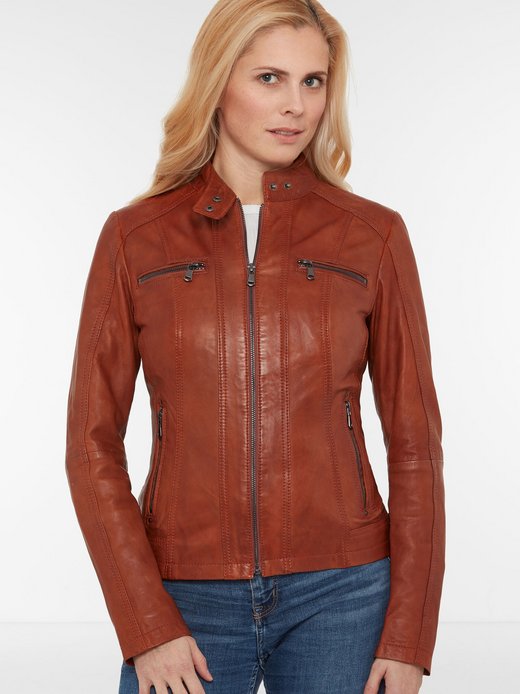 Damen Lederjacke - SECATIA