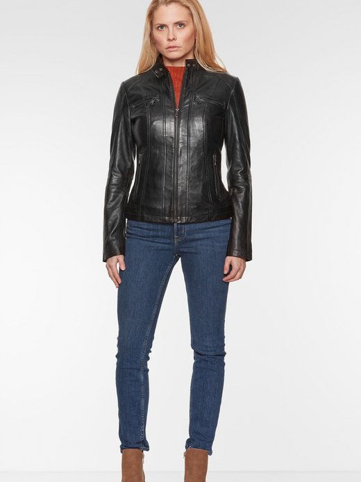 Damen Lederjacke - SECATIA