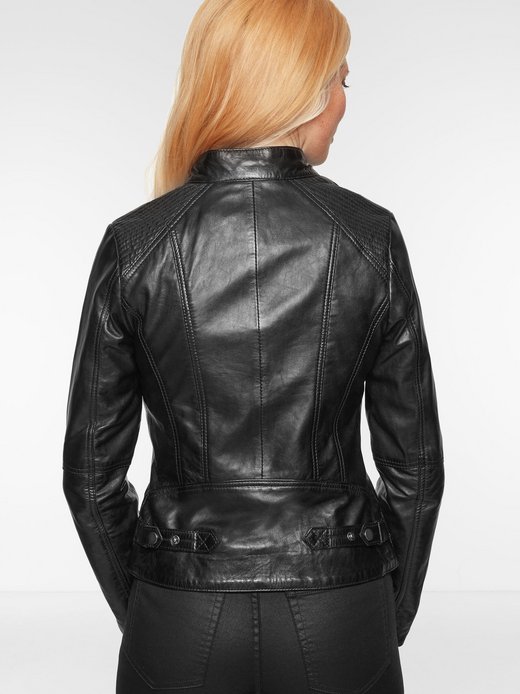 Damen Lederjacke - SEFLORA