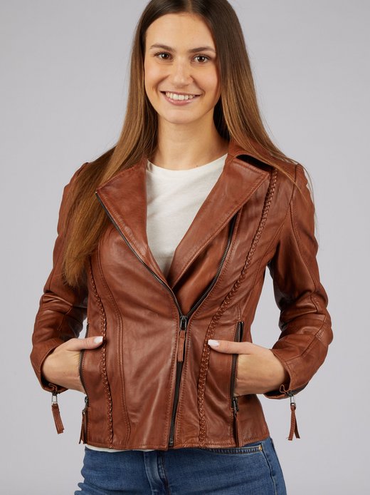 Damen Lederjacke - SEJADY