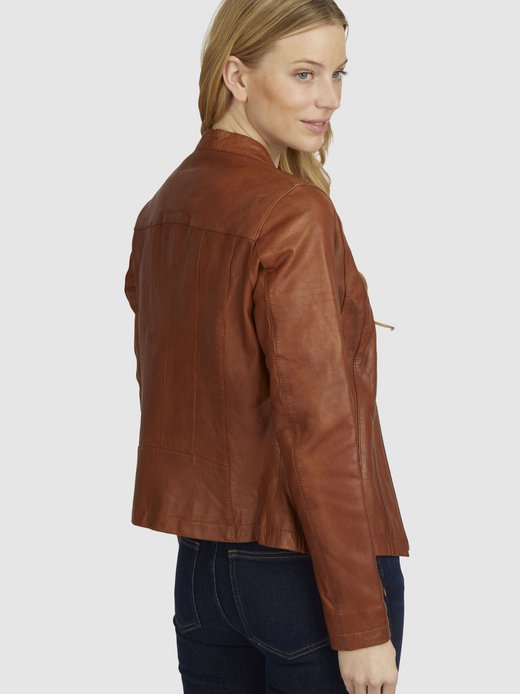 Damen Lederjacke - SELATINA