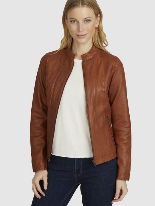 Damen Lederjacke - SELATINA