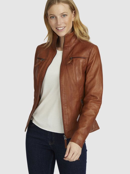 Damen Lederjacke - SENONA