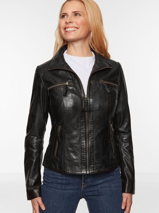 Damen Lederjacke - SENONA