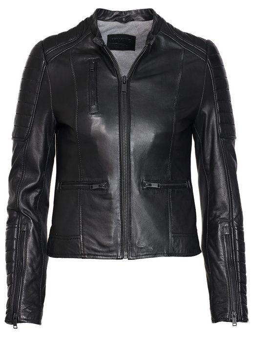 Damen Lederjacke