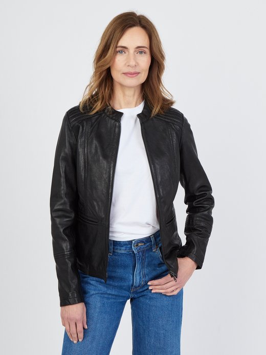 Damen Lederjacke