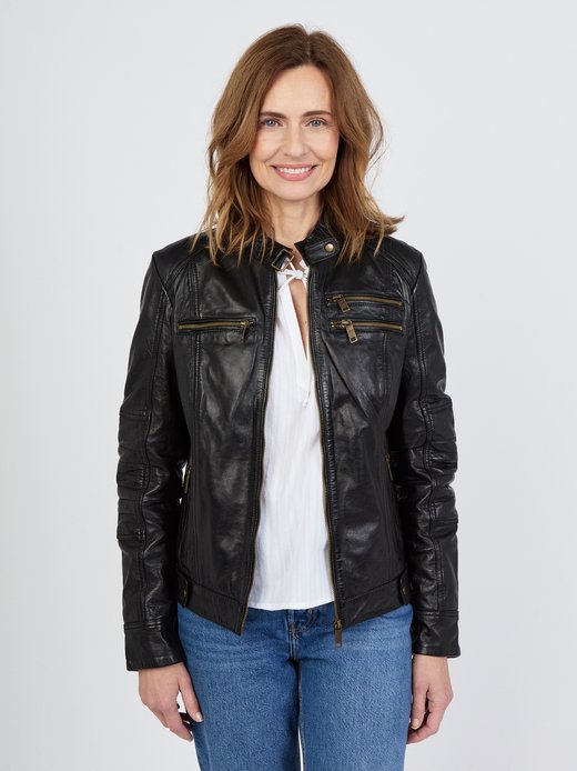 Damen Lederjacke