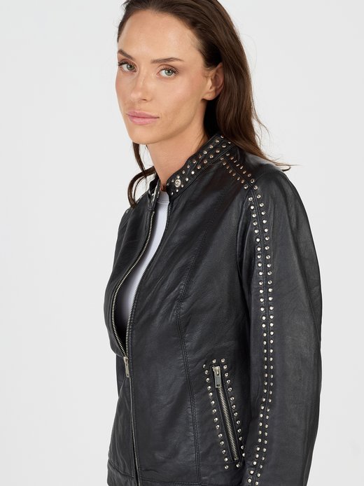 Damen Lederjacke