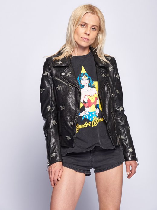 Damen Lederjacke