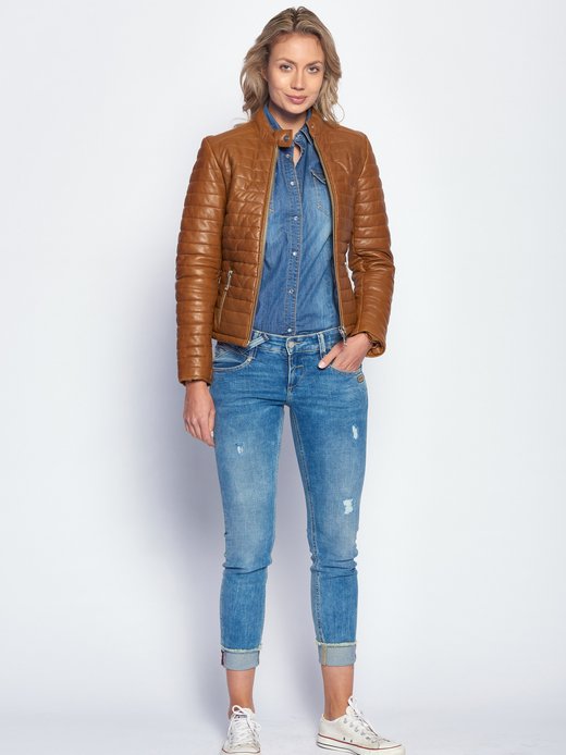 Damen Lederjacke