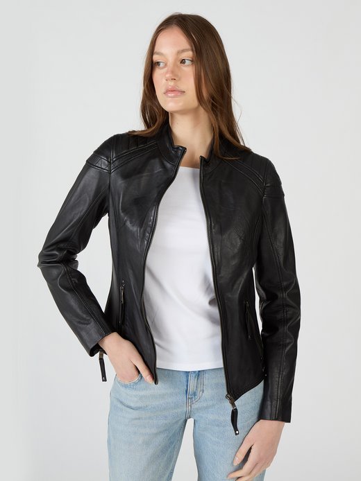 Damen Lederjacke