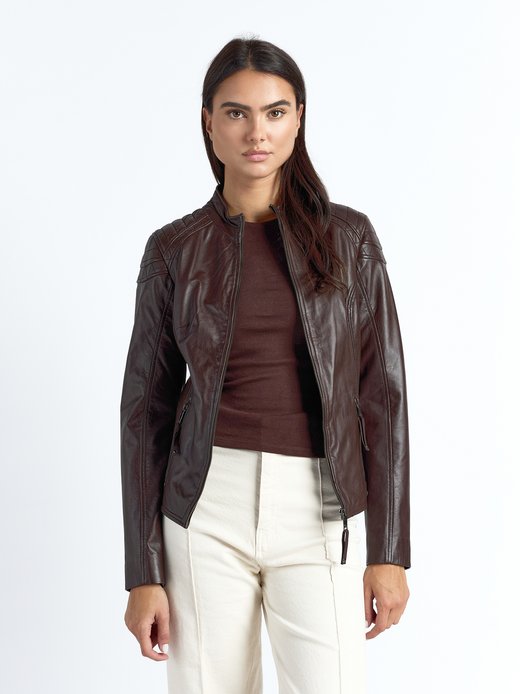 Damen Lederjacke