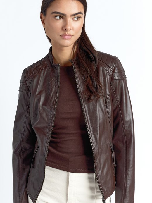 Damen Lederjacke