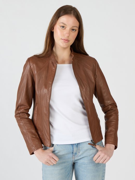 Damen Lederjacke