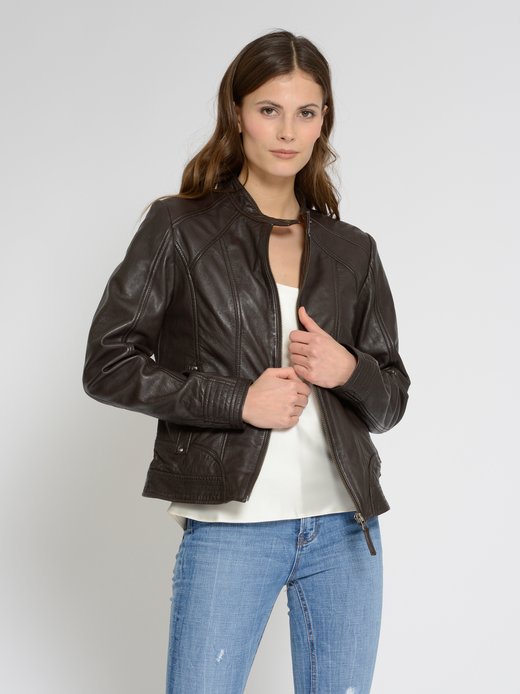 Damen Lederjacke
