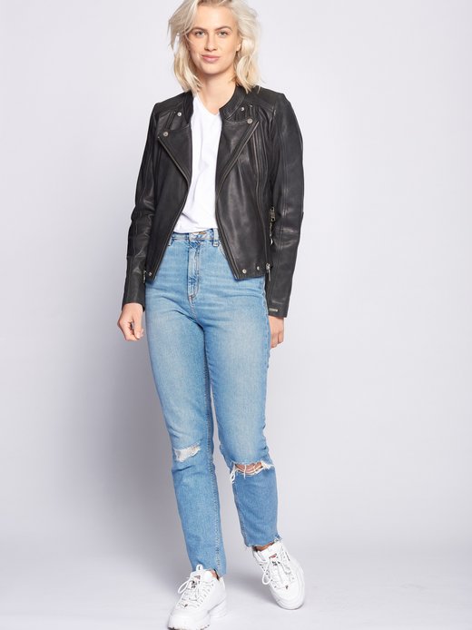 Damen Lederjacke