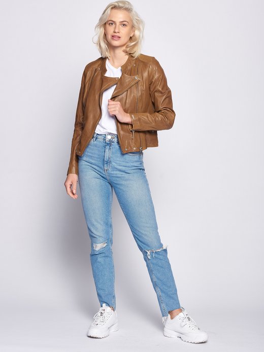 Damen Lederjacke
