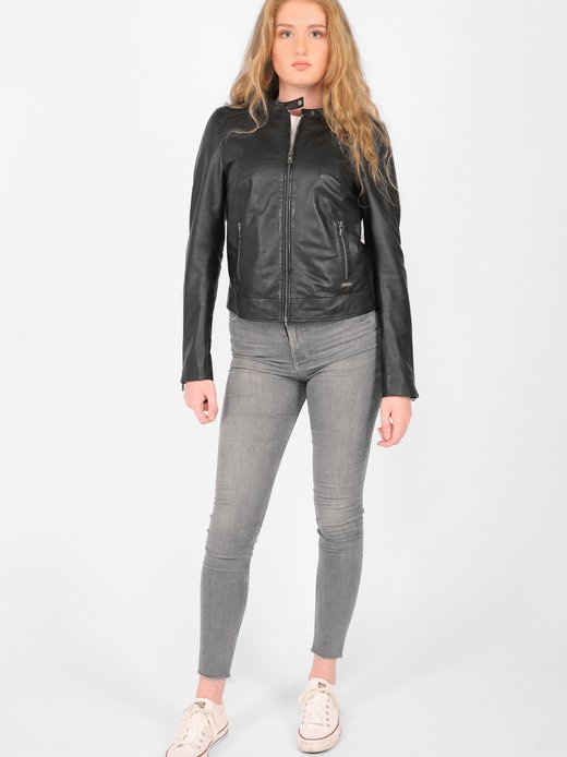 Damen Lederjacke