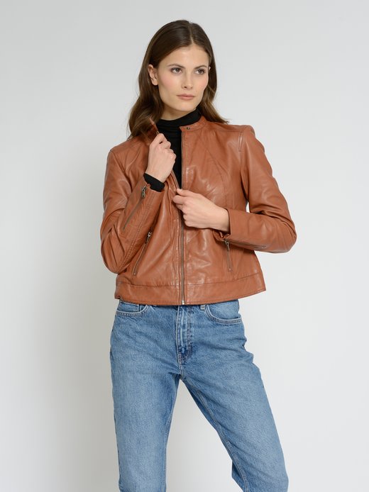 Damen Lederjacke
