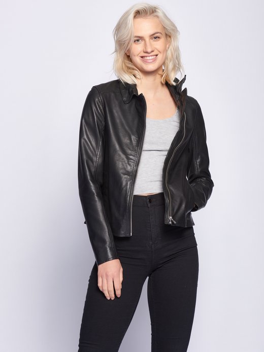 Damen Lederjacke
