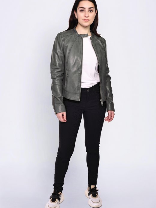 Damen Lederjacke