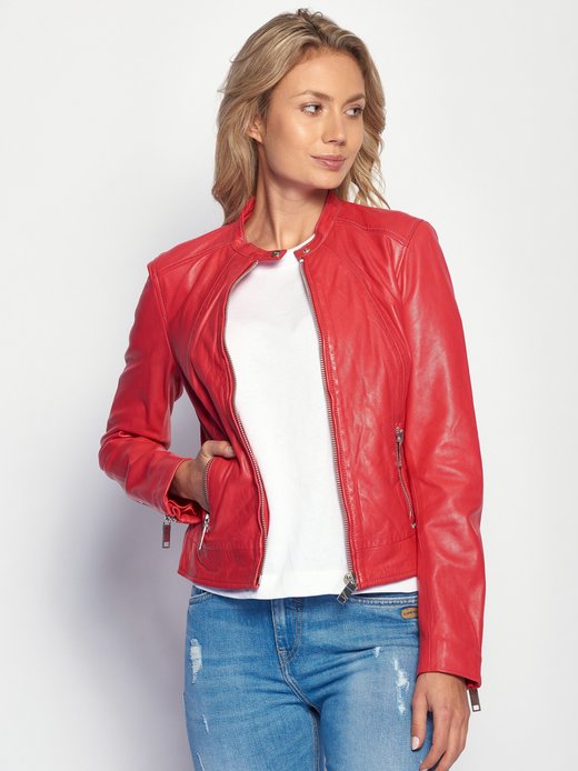Damen Lederjacke