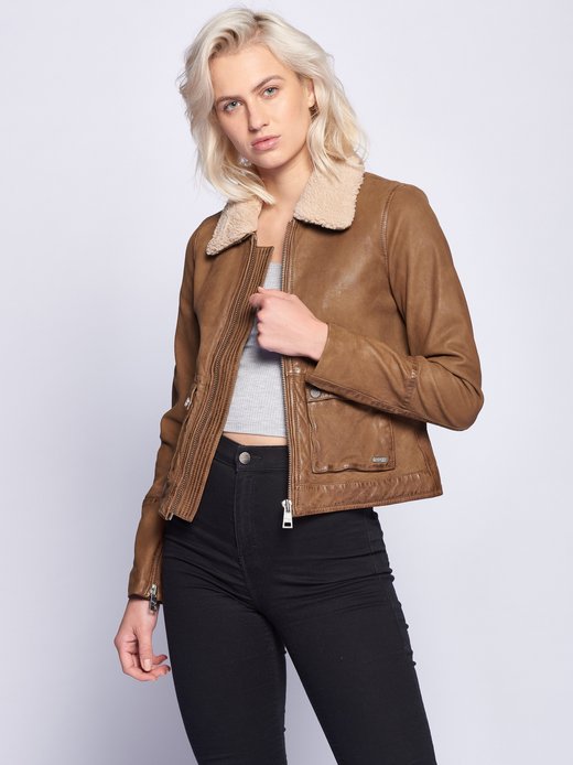 Damen Lederjacke