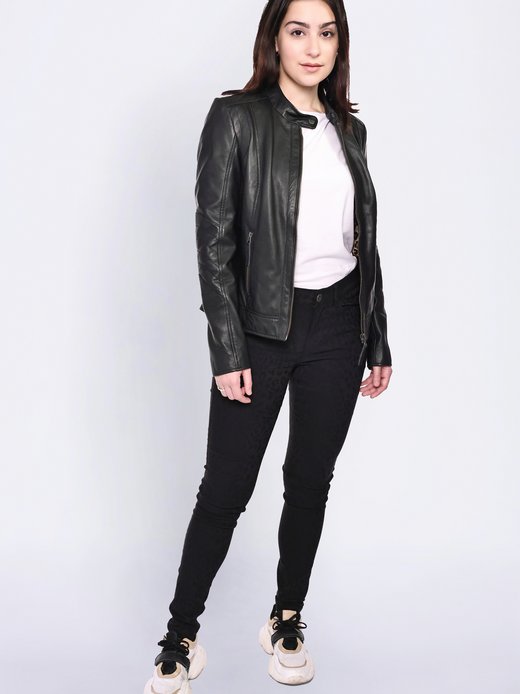Damen Lederjacke