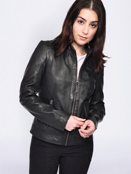Damen Lederjacke