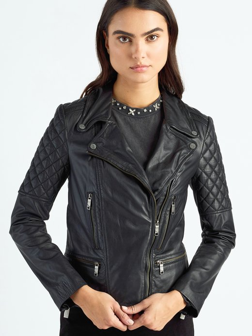 Damen Lederjacke