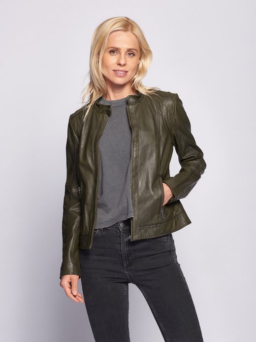 Damen Lederjacke