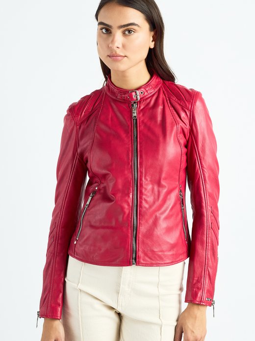 Damen Lederjacke