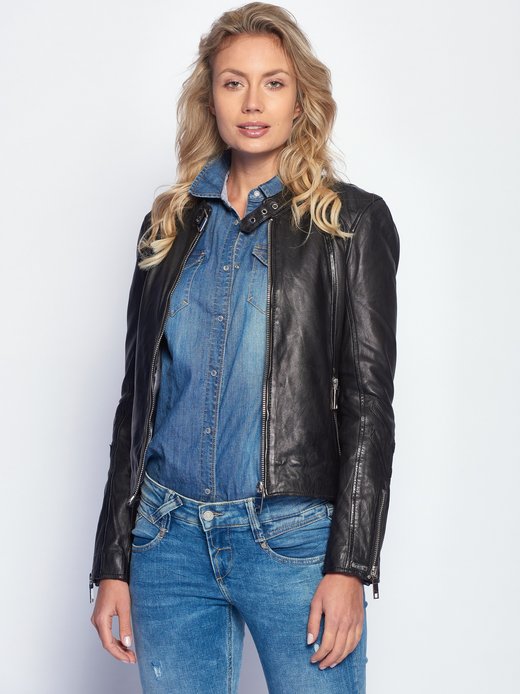 Damen Lederjacke