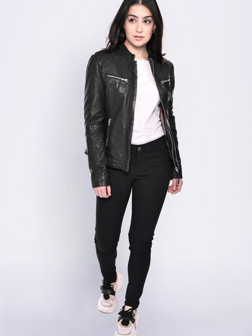 Damen Lederjacke