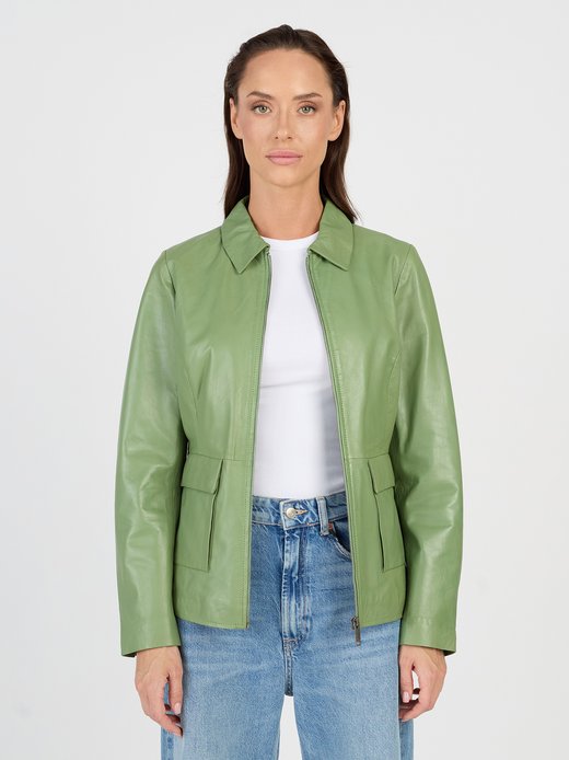 Damen Lederjacke