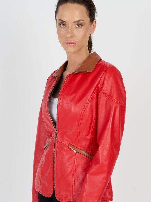 Damen Lederjacke
