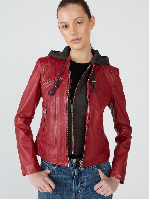 Damen Lederjacke