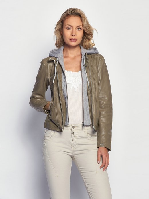 Damen Lederjacke