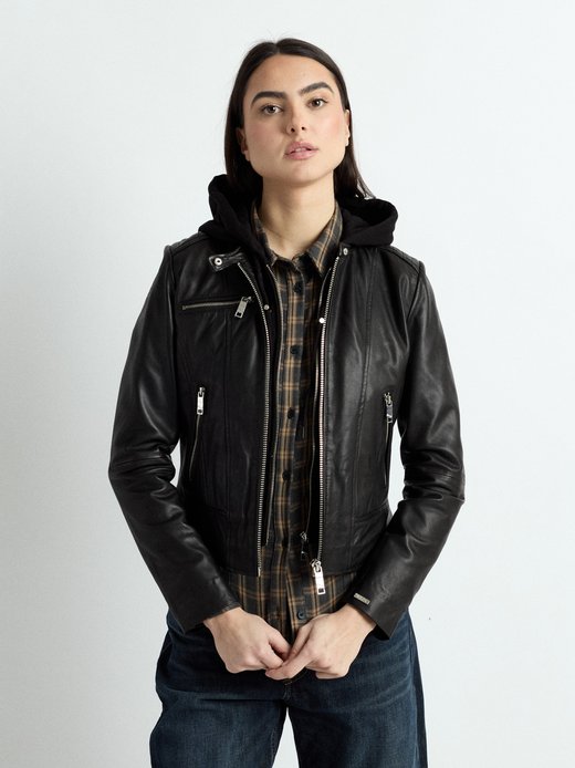 Damen Lederjacke