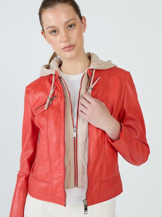 Damen Lederjacke