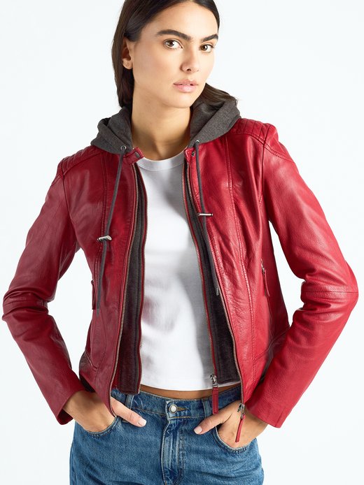 Damen Lederjacke