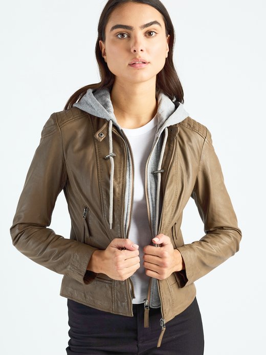 Damen Lederjacke