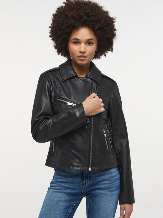 Damen Lederjacke