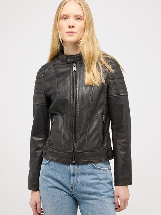 Damen Lederjacke