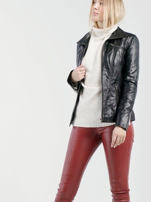 Damen Lederjacke