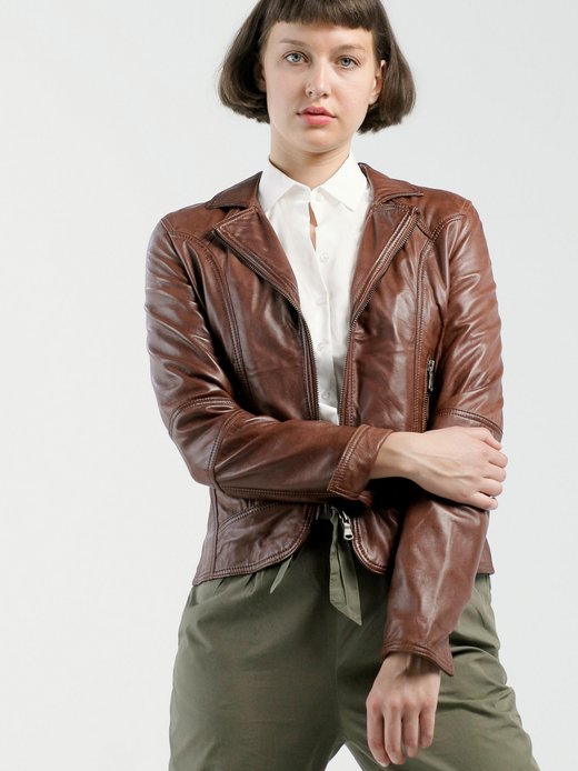 Damen Lederjacke