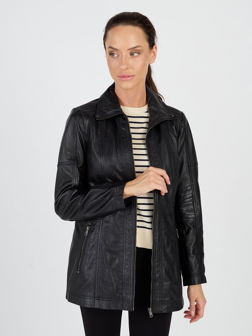 Damen Lederjacke