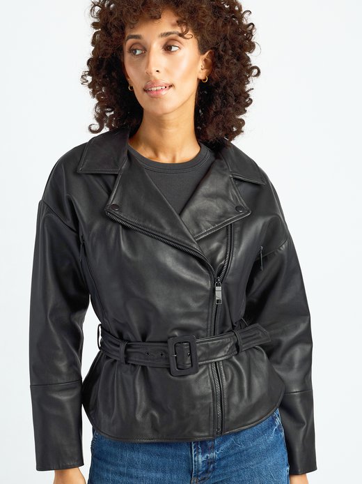 Damen Lederjacke
