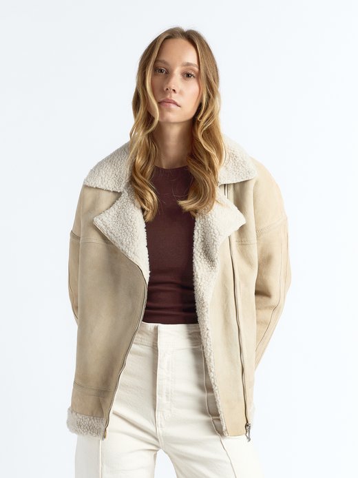 Damen Lederjacke